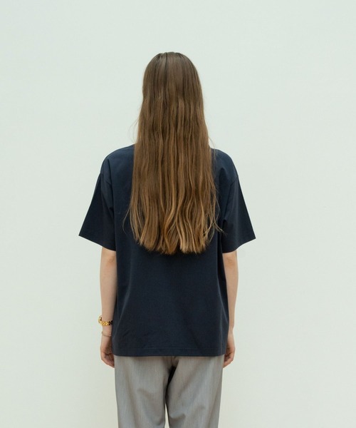 skoool(スクール)の「ロゴデザイン 半袖Tシャツ/フロントプリント × ベーシックシルエット(Tシャツ/カットソー・メンズ・ネイビー/レッド/ホワイト・LARGE/MEDIUM/SMALL)」の17枚目の写真