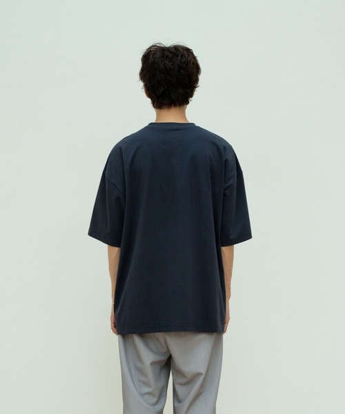 skoool(スクール)の「ロゴデザイン 半袖Tシャツ/フロントプリント × ベーシックシルエット(Tシャツ/カットソー・メンズ・ネイビー/レッド/ホワイト・LARGE/MEDIUM/SMALL)」の22枚目の写真