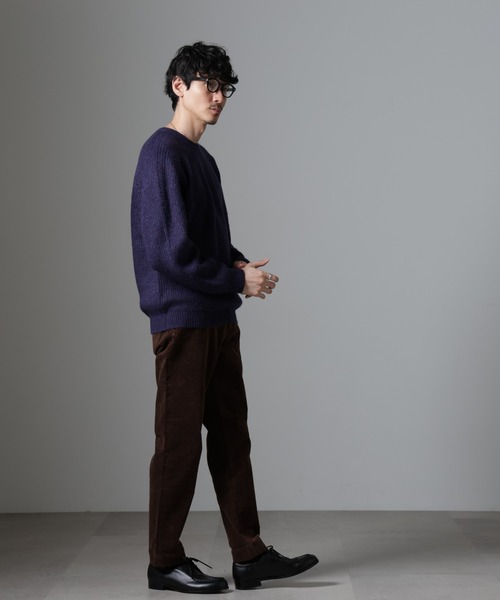 NANO universe（ナノユニバース）の「5Pコーデュロイパンツ（その他パンツ・メンズ・ブラウン/ライトベージュ/ブラック・S/M/L/XL）」の14枚目の写真