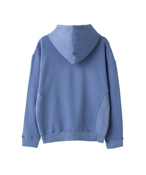 tutuanna（チュチュアンナ）の「[メンズ]ホリデータイム刺繍裏毛パーカー（ルームウェア/パジャマ・メンズ・グレイッシュブルー/グレー/ブラック・M/L）」の7枚目の写真