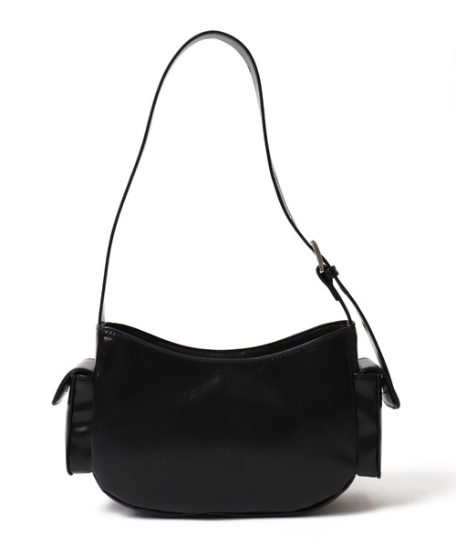 WEGO（ウィゴー）の「WEGO/プレートデザインハトメバッグ（ショルダーバッグ・レディース・ブラック/シルバー・FREE）」の22枚目の写真