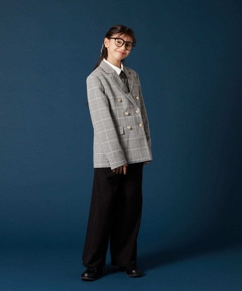 a.v.v（アーヴェヴェ）の「[140-160]【卒服】ワイドパンツ（その他パンツ・キッズ・ブラック・140/150/160）」の14枚目の写真