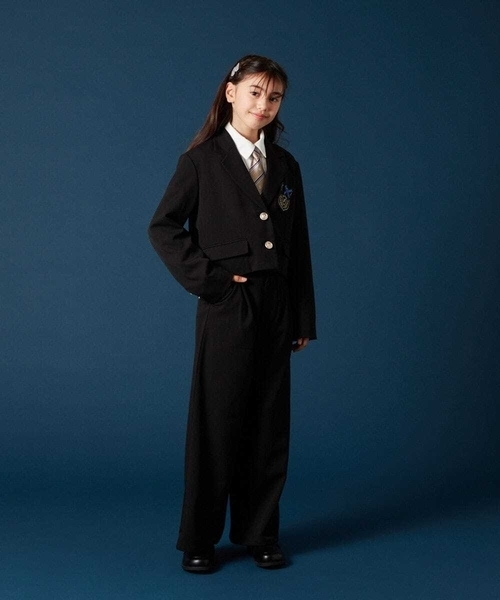 a.v.v（アーヴェヴェ）の「[140-160]【卒服】ワイドパンツ（その他パンツ・キッズ・ブラック・140/150/160）」の16枚目の写真