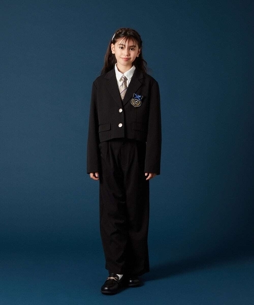 a.v.v（アーヴェヴェ）の「[140-160]【卒服】ワイドパンツ（その他パンツ・キッズ・ブラック・140/150/160）」の18枚目の写真