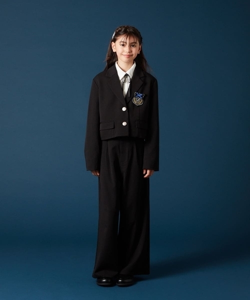 a.v.v（アーヴェヴェ）の「[140-160]【卒服】ワイドパンツ（その他パンツ・キッズ・ブラック・140/150/160）」の21枚目の写真