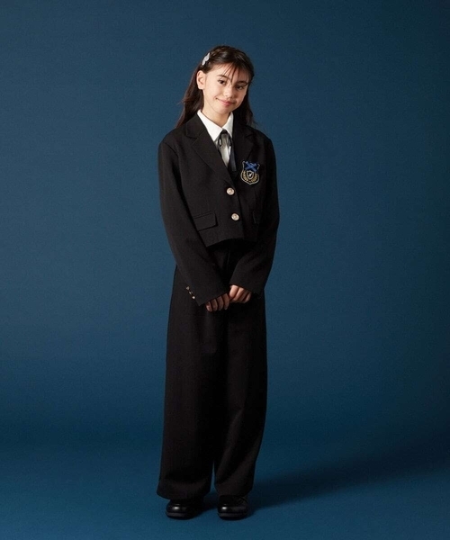a.v.v（アーヴェヴェ）の「[140-160]【卒服】ワイドパンツ（その他パンツ・キッズ・ブラック・140/150/160）」の22枚目の写真