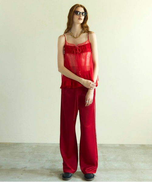 【新品未使用】メゾンスペシャル　トップス　夏　tulle tunic See-through Tulle Tunic