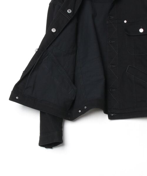 DSQUARED2(ディースクエアード)の「ICON BLACK OVER JEAN JACKET /0251(デニムジャケット・メンズ・ブラック・50/48/46/44)」の3枚目の写真