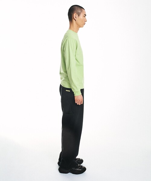 City Ambient Products(シティアンビエントプロダクツ)の「City Ambient Products: スタンダード ロゴ プリント ロングスリーブ Tシャツ(Tシャツ/カットソー・メンズ・ブルー/ライム/ホワイト/ブラック・SMALL/X-LARGE/LARGE/MEDIUM)」の9枚目の写真