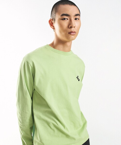 City Ambient Products(シティアンビエントプロダクツ)の「City Ambient Products: スタンダード ロゴ プリント ロングスリーブ Tシャツ(Tシャツ/カットソー・メンズ・ブルー/ライム/ホワイト/ブラック・SMALL/X-LARGE/LARGE/MEDIUM)」の17枚目の写真