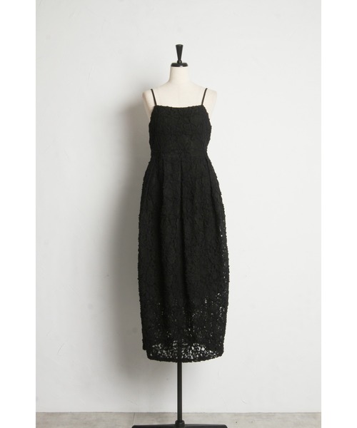 起毛レースキャミワンピース（ワンピース）｜&. NOSTALGIA（アンドドットノスタルジア）