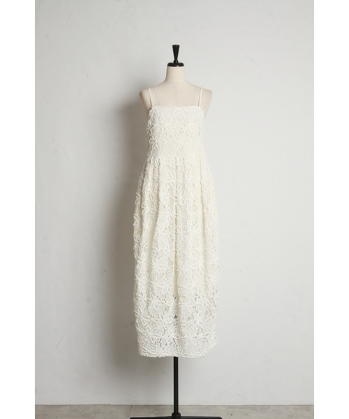起毛レースキャミワンピース（ワンピース）｜&. NOSTALGIA（アンドドットノスタルジア）
