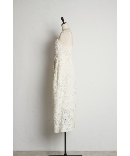 起毛レースキャミワンピース（ワンピース）｜&. NOSTALGIA（アンドドットノスタルジア）