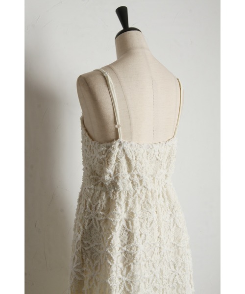 起毛レースキャミワンピース（ワンピース）｜&. NOSTALGIA（アンドドットノスタルジア）