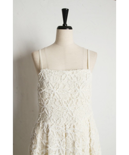 起毛レースキャミワンピース（ワンピース）｜&. NOSTALGIA（アンドドットノスタルジア）