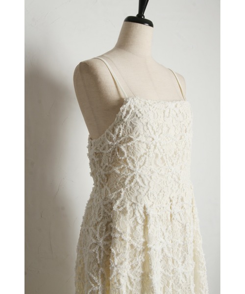 起毛レースキャミワンピース（ワンピース）｜&. NOSTALGIA（アンドドットノスタルジア）