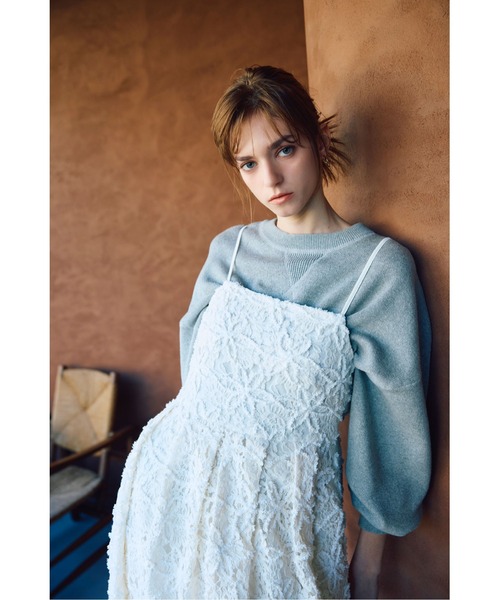 起毛レースキャミワンピース（ワンピース）｜&. NOSTALGIA（アンドドットノスタルジア）