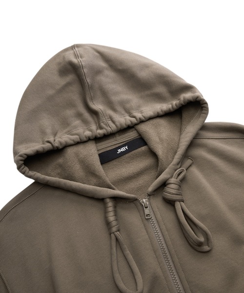 JNBY(ジェーエヌビーワイ)の「【ZOZOTOWN限定】Unique Corded Zip-up Hoodie / ジップアップフーディー(パーカー・レディース・ブラック/ピンク/ブラウン・38/36/40)」の5枚目の写真