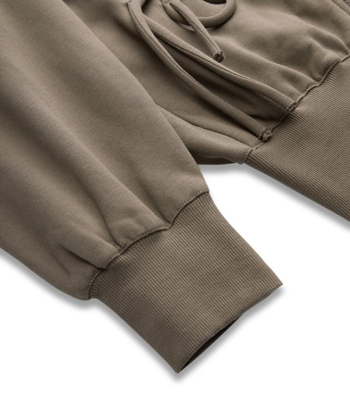 JNBY(ジェーエヌビーワイ)の「【ZOZOTOWN限定】Unique Corded Zip-up Hoodie / ジップアップフーディー(パーカー・レディース・ブラック/ピンク/ブラウン・38/36/40)」の7枚目の写真