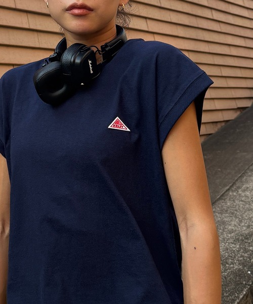 KELTY(ケルティ)の「【KELTY】≪別注≫ French Sleeve Tops(Tシャツ/カットソー・レディース・グレー/ネイビー/ベージュ/チャコールグレー/ホワイト・FREE)」の5枚目の写真