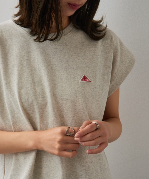 KELTY(ケルティ)の「【KELTY】≪別注≫ French Sleeve Tops(Tシャツ/カットソー・レディース・グレー/ネイビー/ベージュ/チャコールグレー/ホワイト・FREE)」の3枚目の写真