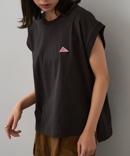 KELTY(ケルティ)の「【KELTY】≪別注≫ French Sleeve Tops(Tシャツ/カットソー・レディース・グレー/ネイビー/ベージュ/チャコールグレー/ホワイト・FREE)」の2枚目の写真