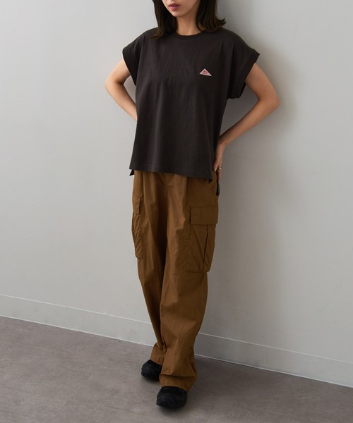 KELTY(ケルティ)の「【KELTY】≪別注≫ French Sleeve Tops(Tシャツ/カットソー・レディース・グレー/ネイビー/ベージュ/チャコールグレー/ホワイト・FREE)」の10枚目の写真