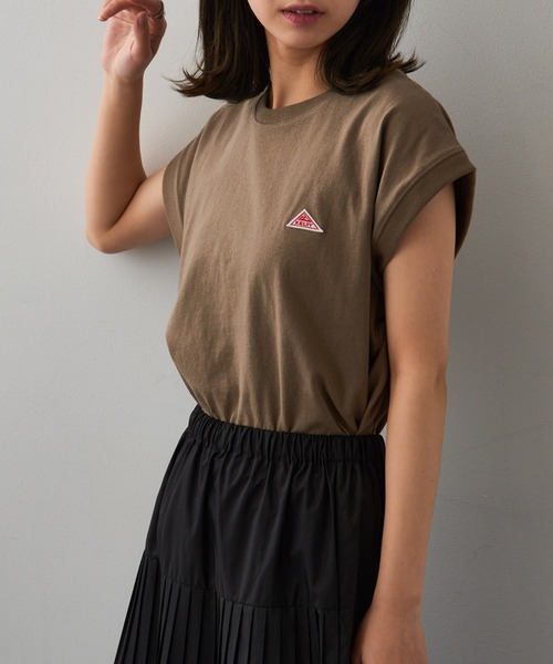 KELTY(ケルティ)の「【KELTY】≪別注≫ French Sleeve Tops(Tシャツ/カットソー・レディース・グレー/ネイビー/ベージュ/チャコールグレー/ホワイト・FREE)」の21枚目の写真