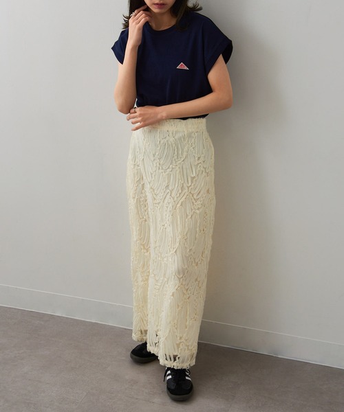 KELTY(ケルティ)の「【KELTY】≪別注≫ French Sleeve Tops(Tシャツ/カットソー・レディース・グレー/ネイビー/ベージュ/チャコールグレー/ホワイト・FREE)」の16枚目の写真