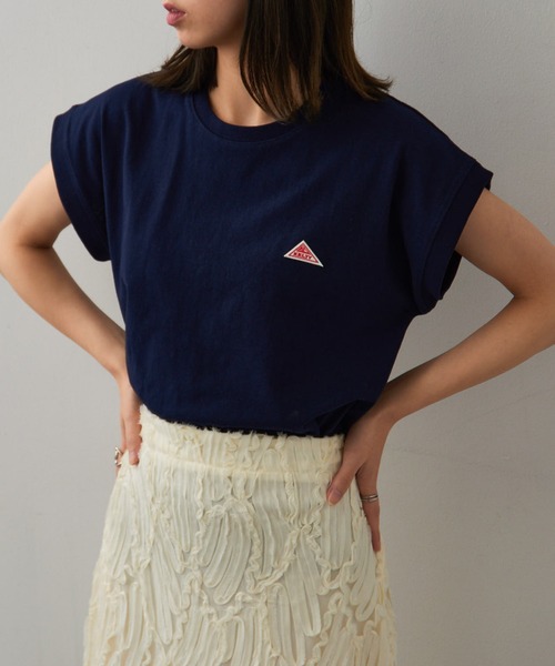 KELTY(ケルティ)の「【KELTY】≪別注≫ French Sleeve Tops(Tシャツ/カットソー・レディース・グレー/ネイビー/ベージュ/チャコールグレー/ホワイト・FREE)」の20枚目の写真