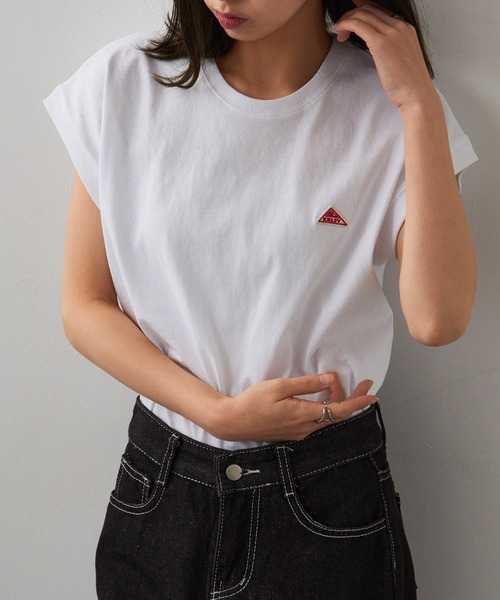 KELTY(ケルティ)の「【KELTY】≪別注≫ French Sleeve Tops(Tシャツ/カットソー・レディース・グレー/ネイビー/ベージュ/チャコールグレー/ホワイト・FREE)」の12枚目の写真