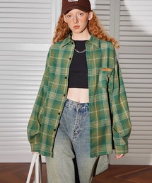 オーバーサイズ チェックシャツ WO25S1TP08【WB ORIGINALS】