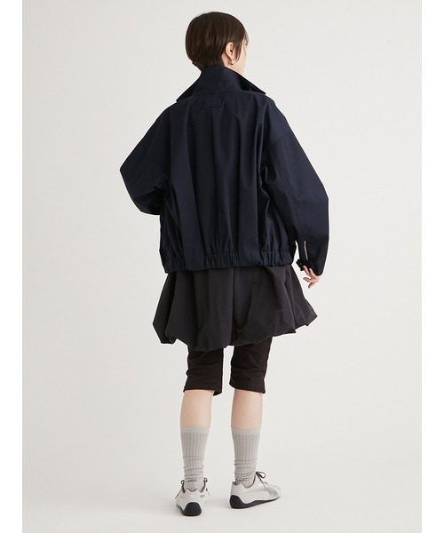 スタンドカラーブルゾン