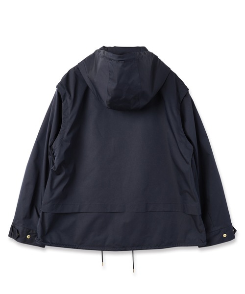 CULLNI クルニ　アウター セール】High Count Stretch Twill Removable Sleeves Layered