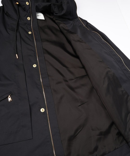 CULLNI クルニ　アウター セール】High Count Stretch Twill Removable Sleeves Layered