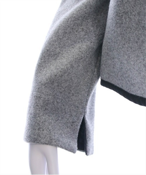 clear（クリア）の「配色パイピングポケット付キジャケット[綺麗目 オフィスカジュアル 着回し抜群 大人 カジュアル] ≪2025SS新作≫（その他アウター・レディース・アイボリー/グレー・F）」の18枚目の写真