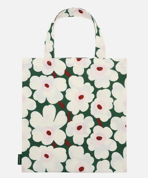 marimekko(マリメッコ)の「【JAPAN EXCLUSIVE】Mini Unikko / tote bag 32x33cm(トートバッグ・レディース・グリーン系その他・FREE)」の2枚目の写真