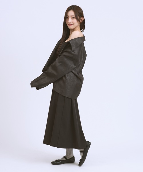 JilLA(ジルア)の「Faux Leather Short Blouson(ブルゾン・レディース・ブラック・FREE)」の15枚目の写真