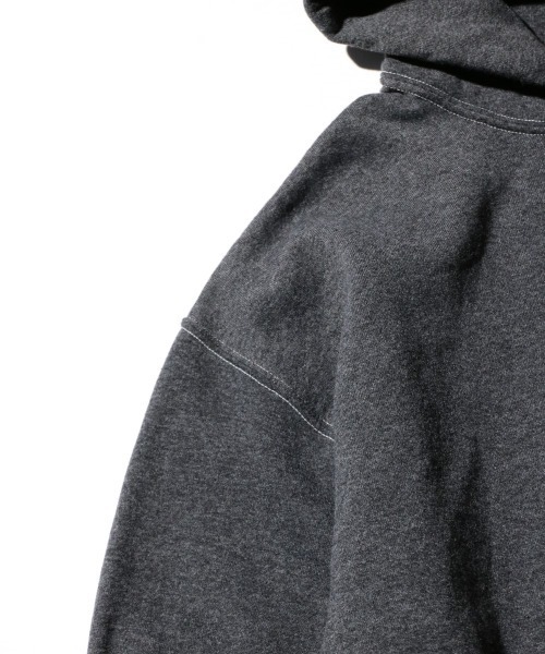 JERZEES（ジャージーズ）の「JERZEES / ジャージーズ GARMENT DYE PULL OVER HOODIE ガーメントダイ プルオーバーパーカー（パーカー・メンズ・オレンジ/ブラウン/ライトグリーン/チャコールグレー/ターコイズブルー/クリーム・MEDIUM/LARGE/X-LARGE）」の10枚目の写真