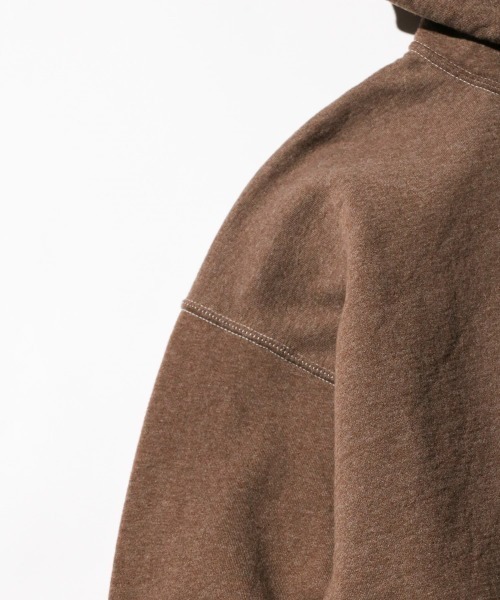 JERZEES（ジャージーズ）の「JERZEES / ジャージーズ GARMENT DYE PULL OVER HOODIE ガーメントダイ プルオーバーパーカー（パーカー・メンズ・オレンジ/ブラウン/ライトグリーン/チャコールグレー/ターコイズブルー/クリーム・MEDIUM/LARGE/X-LARGE）」の16枚目の写真