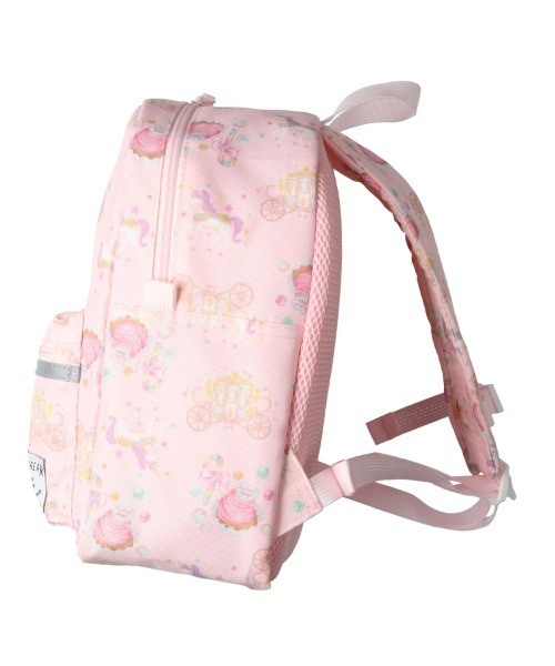 Kids Foret（キッズフォーレ）の「恐竜・ユニコーン総柄撥水機能付きリュック（バックパック/リュック・キッズ・ピンク/ブルー/ベージュ/ラベンダー・M/L/LL）」の10枚目の写真