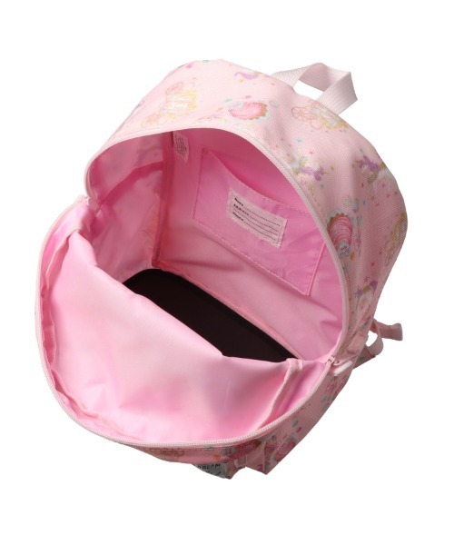 Kids Foret（キッズフォーレ）の「恐竜・ユニコーン総柄撥水機能付きリュック（バックパック/リュック・キッズ・ピンク/ブルー/ベージュ/ラベンダー・M/L/LL）」の11枚目の写真