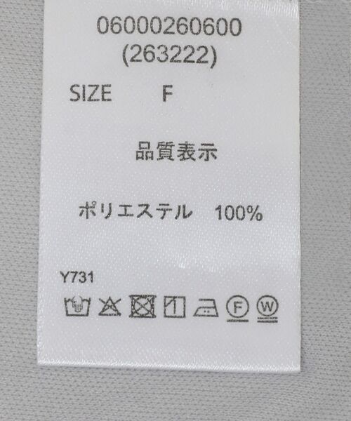 ELENCARE DUE（エレンカーレデュエ）の「・ELENCARE DUE プリーツフリルシアースカート（スカート・レディース・ブラック/オフホワイト/グレー・FREE）」の20枚目の写真