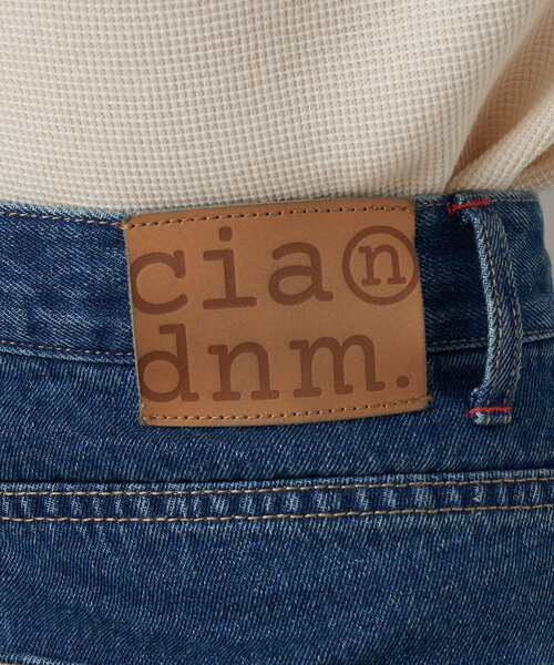 CIAOPANIC(チャオパニック)の「【cian denim/シアンデニム】ハイウエストルーズストレートデニム#001(デニムパンツ・レディース・インディゴブルー/ブルー・SMALL/MEDIUM/X-SMALL)」の14枚目の写真