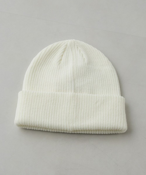 Champion（チャンピオン）の「Champion/アクリルニットワッチ（ニットキャップ/ビーニー・メンズ・グレー/オフホワイト/ライトブルー/ブラック/ネイビー・FREE）」の6枚目の写真