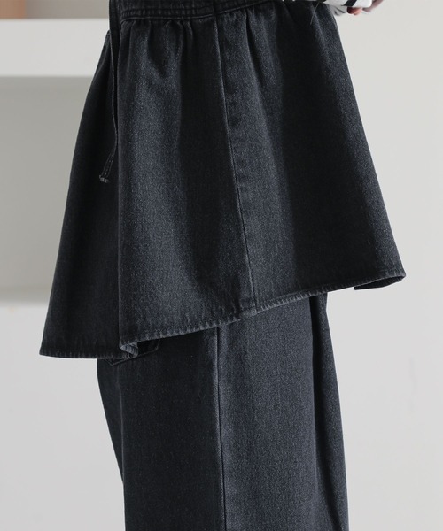 n'OrLABEL（ノアールレーベル）の「『デニムキャミソール』（キャミソール・レディース・ブラック/ネイビー・2/1）」の20枚目の写真