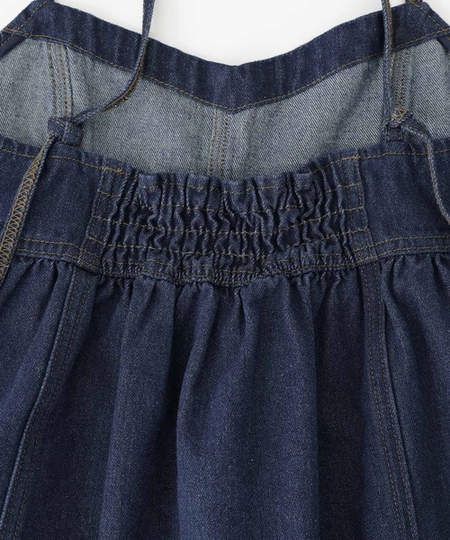 n'OrLABEL（ノアールレーベル）の「『デニムキャミソール』（キャミソール・レディース・ブラック/ネイビー・2/1）」の8枚目の写真