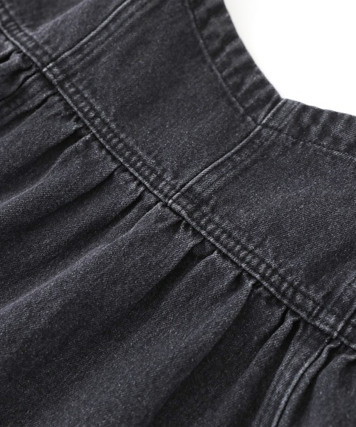 n'OrLABEL（ノアールレーベル）の「『デニムキャミソール』（キャミソール・レディース・ブラック/ネイビー・2/1）」の12枚目の写真