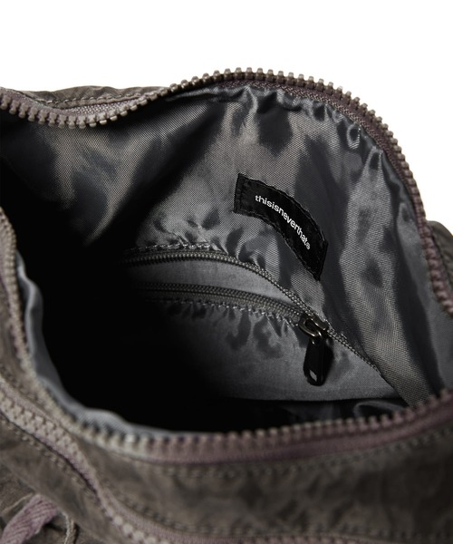 【ディスイズネバーザット】★オーバーダイドショルダーバッグ★ セール】Overdyed Shoulder Bag（ショルダーバッグ