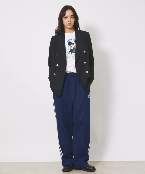 adidas(アディダス)の「【adidas/アディダス】ADIDAS BAGGY TP /バギートラックパンツ/ジャージ(その他パンツ・メンズ・ブラック/ネイビー・M/L/XL)」の3枚目の写真